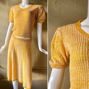 Vintage 70’s knit set